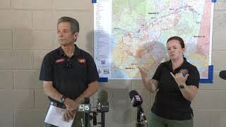 Telegraph Fire in Arizona: Update for June 8
