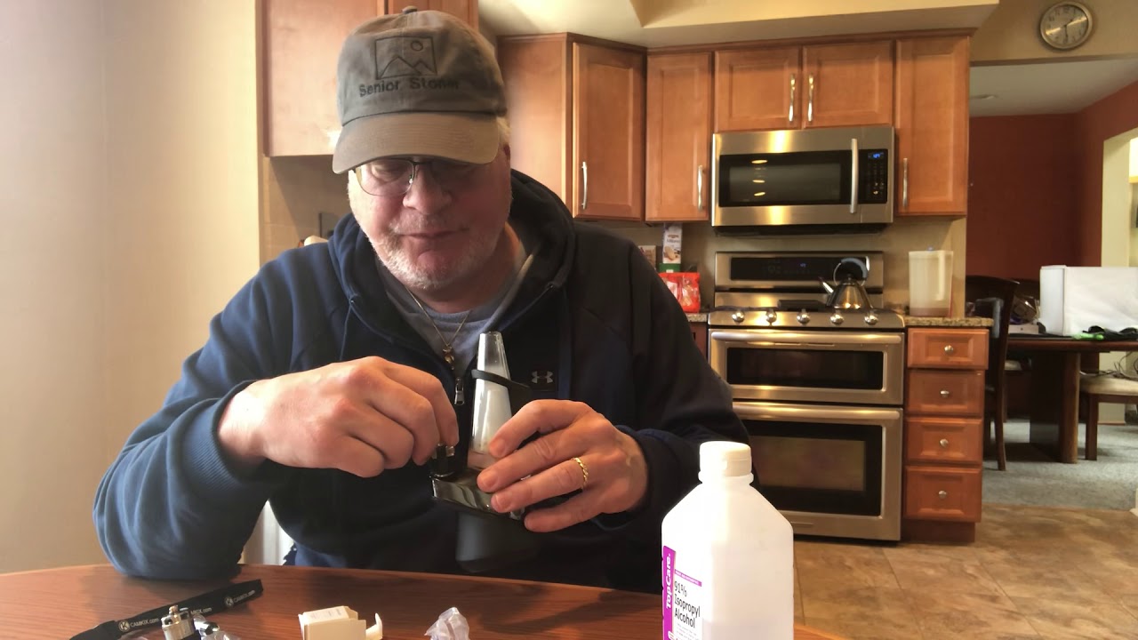 PUFFCO PEAK ATOMIZER SWAP.  FINALLY!!