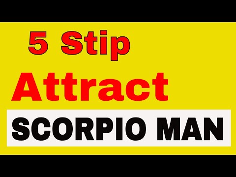 Como atrair Scorpio Man