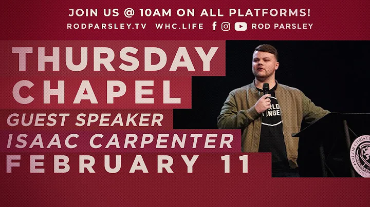 #ValorChapel LIVE! With Isaac Carpenter - Thursday...