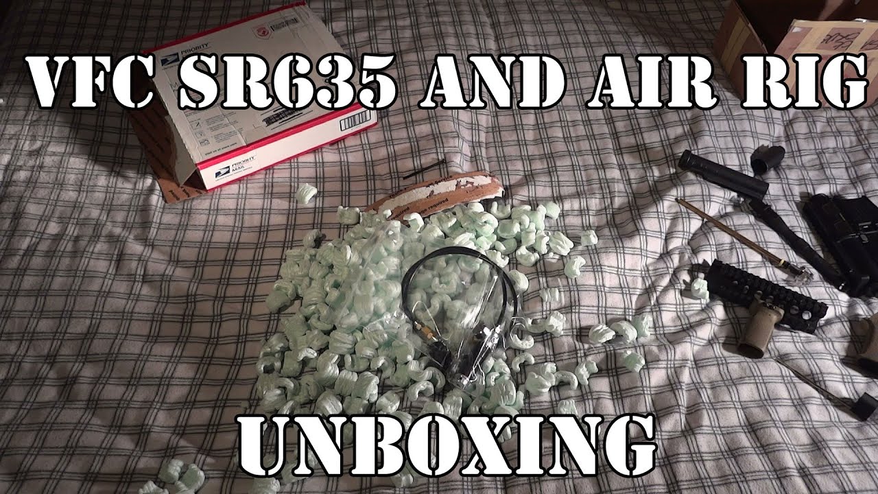 VFC SR635 and Redline Firebase Air Rig Unboxing [PolarStar Build Series]