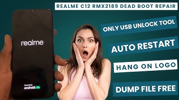 Realme C12 RMX2189 Dead Boot Repair Only Usb | Download Dump File Unlock Tool By SINTHIYA Telecom