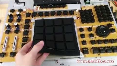 Akai MPC 4000 Pads / Pad Sensors / Buttons Install Repair - MPCstuff.com