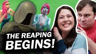 THE REAPING BEGINS! - Let's Play The Sims 4 (Part 2)