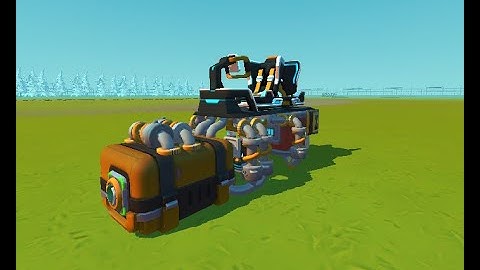 Scrap Mechanic Survival | How To Build Small 1 Thruster Flyer Tutorial | Літалка на Одному Трастері