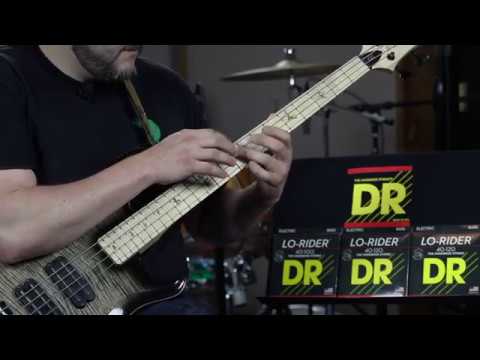 DR Strings Lo-Rider Bass Strings Demo