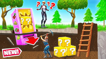 I LOVE *TROLL* LOOT! VENDING MACHINES = LUCKY BLOCKS! in Fortnite!