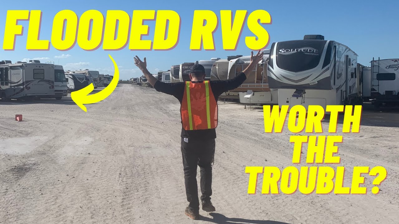 SALTWATER FLOOD RVS & CAMPERS FLORIDA COPART WORTH IT? - YouTube