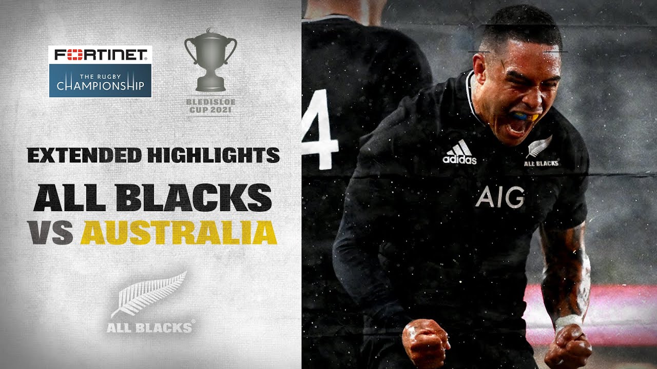 EXTENDED HIGHLIGHTS All Blacks v Australia (Second Test - 2021)