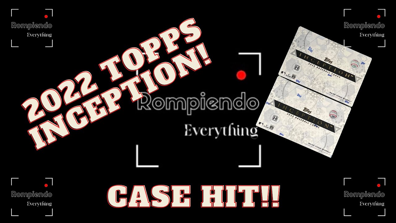 2022 Topps Inception!! New Release!! Case Hit!!