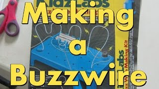 Making A Buzzwire A Myhappystuff Project. From A Kids Point Of View.