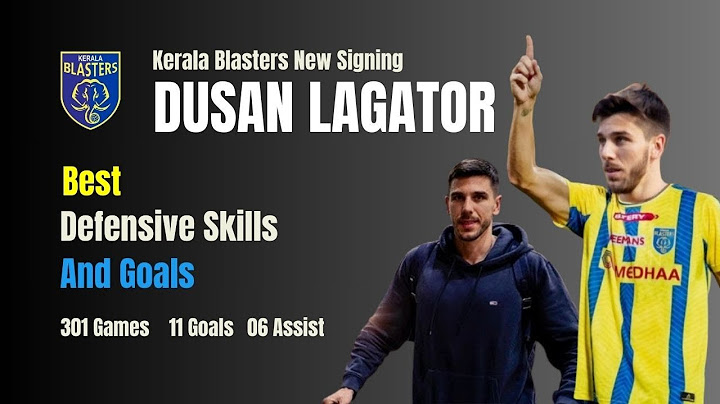 Dušan Lagator Skills | Kerala Blasters | KBFC | ISL | Swagatham Lagator