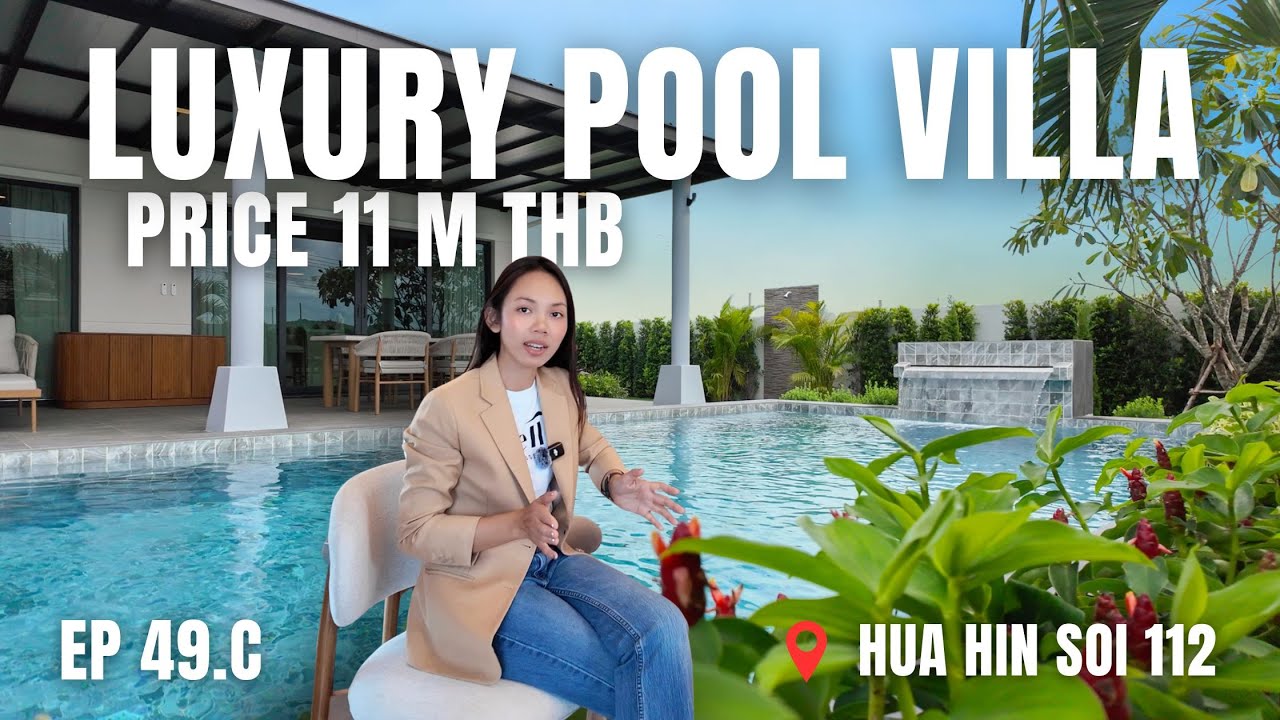 EP 49.C : Luxury 3-Bedroom Pool Villa for Sale (Type c) – Hua Hin Soi 112