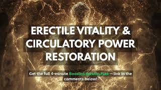 Morphic Field for Ere_ct!le V!tal!ty & Circulatory Power Restoration
