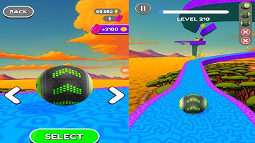 Going balls speedrun gameplay Level 220