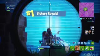 Epic Quickscope Headshot Victory Royale In Fortnite Battle Royale