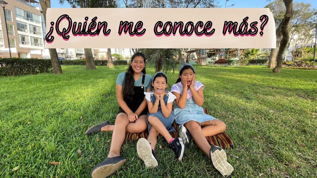 ¿Quién me conoce más? ¿Se nos perdió algo en el parque? - Jugando con Rafaela ft. Vale e Isa