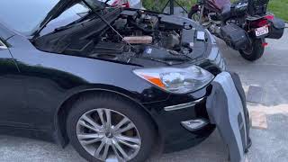 Coolant leak! 2013 Hyundai Genesis 3.8 Sedan Coolant leak! 2013 Hyundai Genesis 3.8 Sedan
