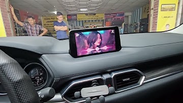 Mazda Cx5 - Lắp android box Zestech và cảm biến áp suất lốp trên màn hình zin