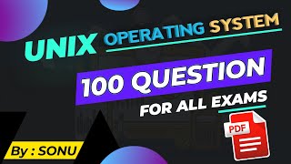 UNIX Questions OS and commands MCQ with answers PDF for exams like JECA, TCS IPA, LIP, PRA, AMDOCS