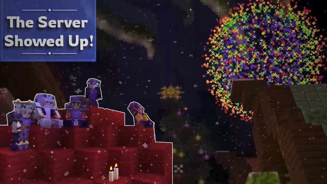 A New Years Firework Show on the Vulengate Server