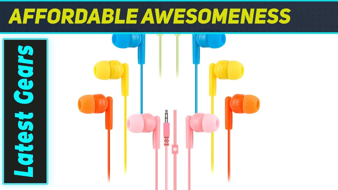 Наушники-вкладыши для класса, упаковка 50 шт.: лучшее соотношение цены и качества для школ и студ...