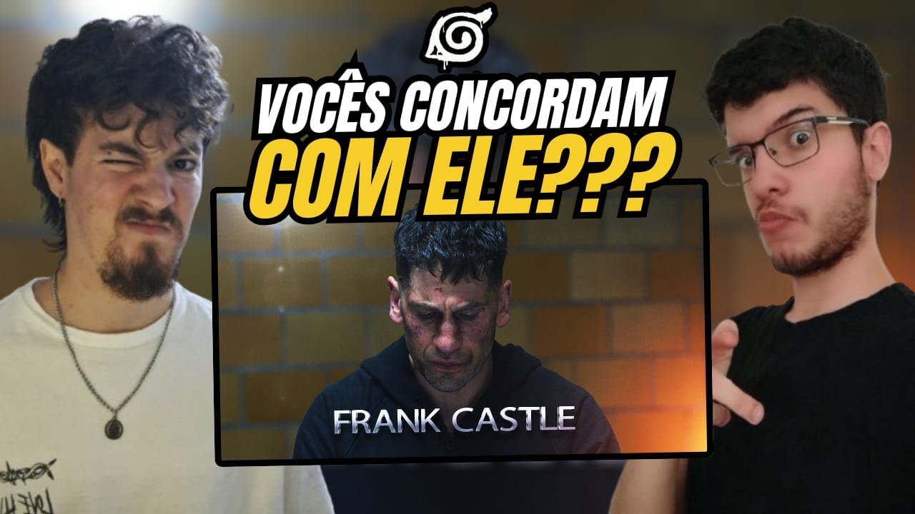 (SINISTRO!!!) Frank Castle - O Justiceiro (By: Gabriel Produções) - React No Jutsu