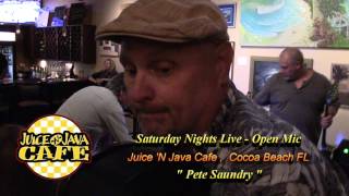 Pete Saundry @ Juice 'N Java Open Mic  2-18-17