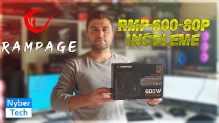 Rampage Rmp-600W 80 Bronz Psu İnceleme