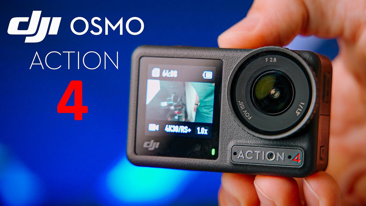 DJI OSMO ACTION 4 🔥 Esta cámara de acción tiene la MEJOR calidad