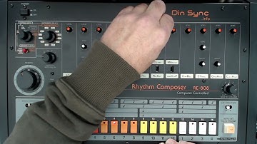 Dinsync RE-808 DIY build sounds only