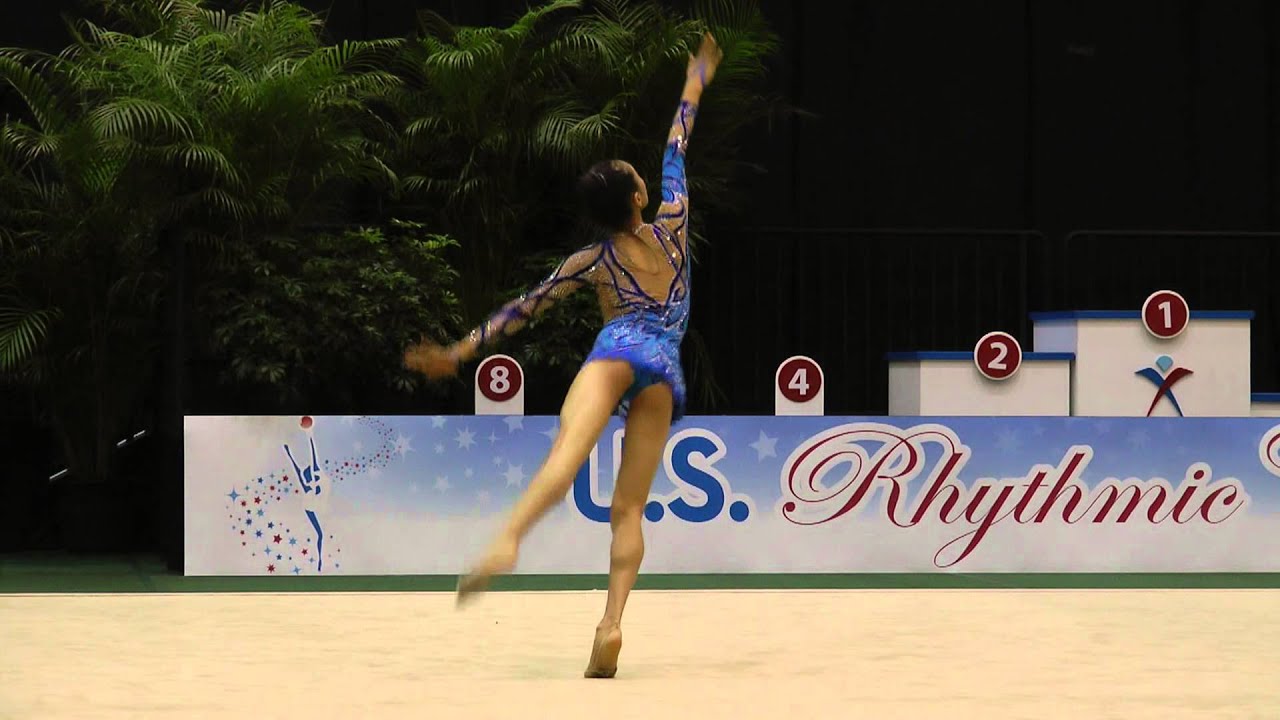 Laura Zeng - Ball - All Around Final - 2013 U.S. Rhythmic Championships
