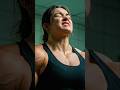 AI FX Test - Female Muscle Growth  #shorts
