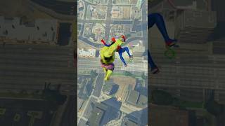 Marvelous GTA 5 Spiderman vs Hulk Moments - Epic Ragdolls, Funny Jumps &amp; Fails #jurasicworld#bomaff