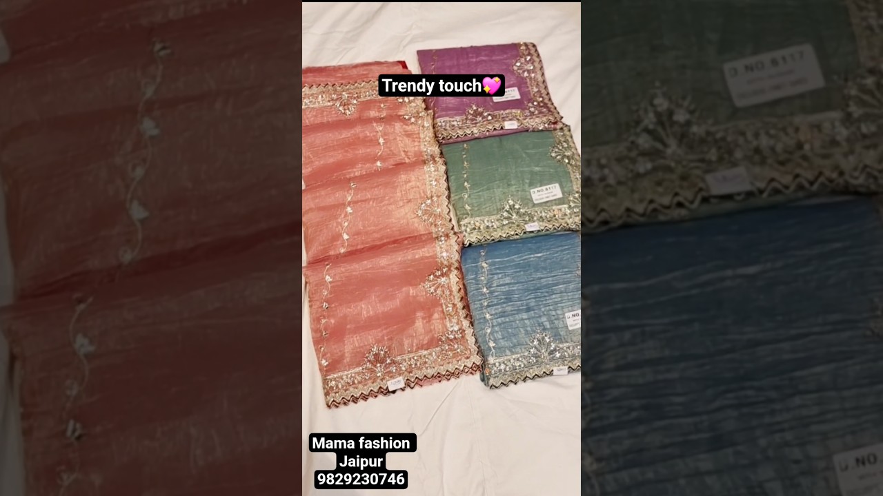 “Exclusive fancy saree✨️🌸 
