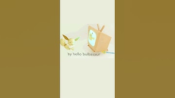 My eevee is watching TV#shorts