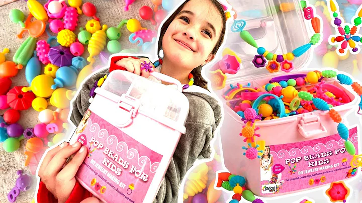 DIY Pop Beads for Kids Jewelry Making Kit!