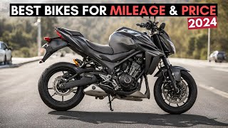 2024 Top 10 Cheap Bikes in India Based On Mileage! by The Maverick Roadster 2,867 views 3 months ago 8 minutes, 57 seconds
