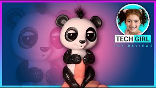 WowWee Fingerlings Glitter Panda - Drew  | Tech Girl Toy Reviews