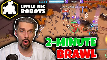 Brawlstars but with War Robots? - Little Big Robots [First Impressions] Gameplay