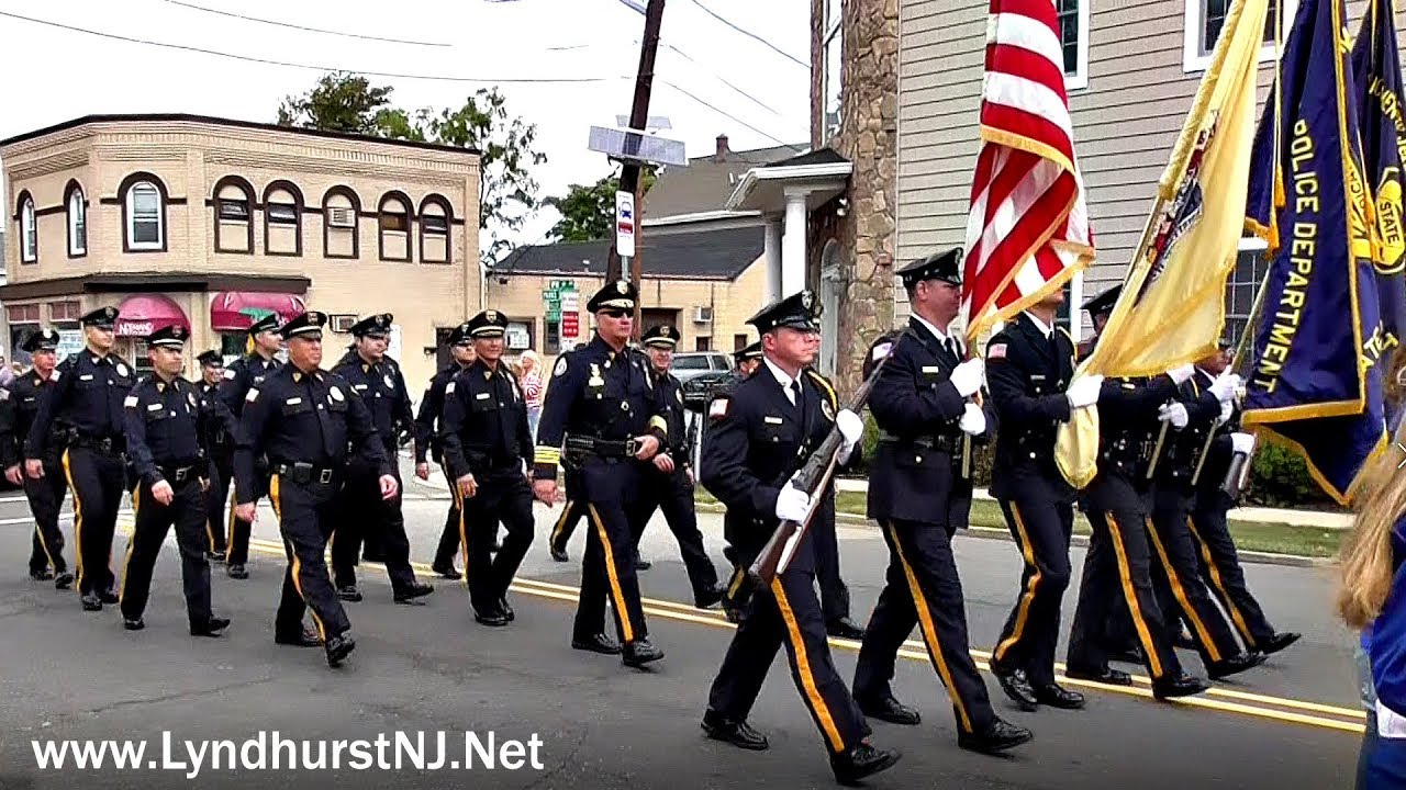 Lyndhurst NJ Centennial Parade PART 2 Lyndhurst High School, LPD