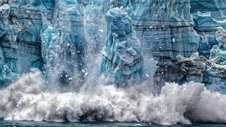 Most Awesome Glacier Calving and Tsunami Wave Compilation 3
