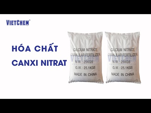 Video: Canxi nitrat có phân ly trong nước không?