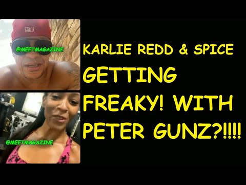 Amina Buddafly is JEALOUS Peter Gunz FLIRTED with Karlie Redd and Spice