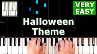 Michael Myers - Halloween Theme - Piano Tutorial Easy