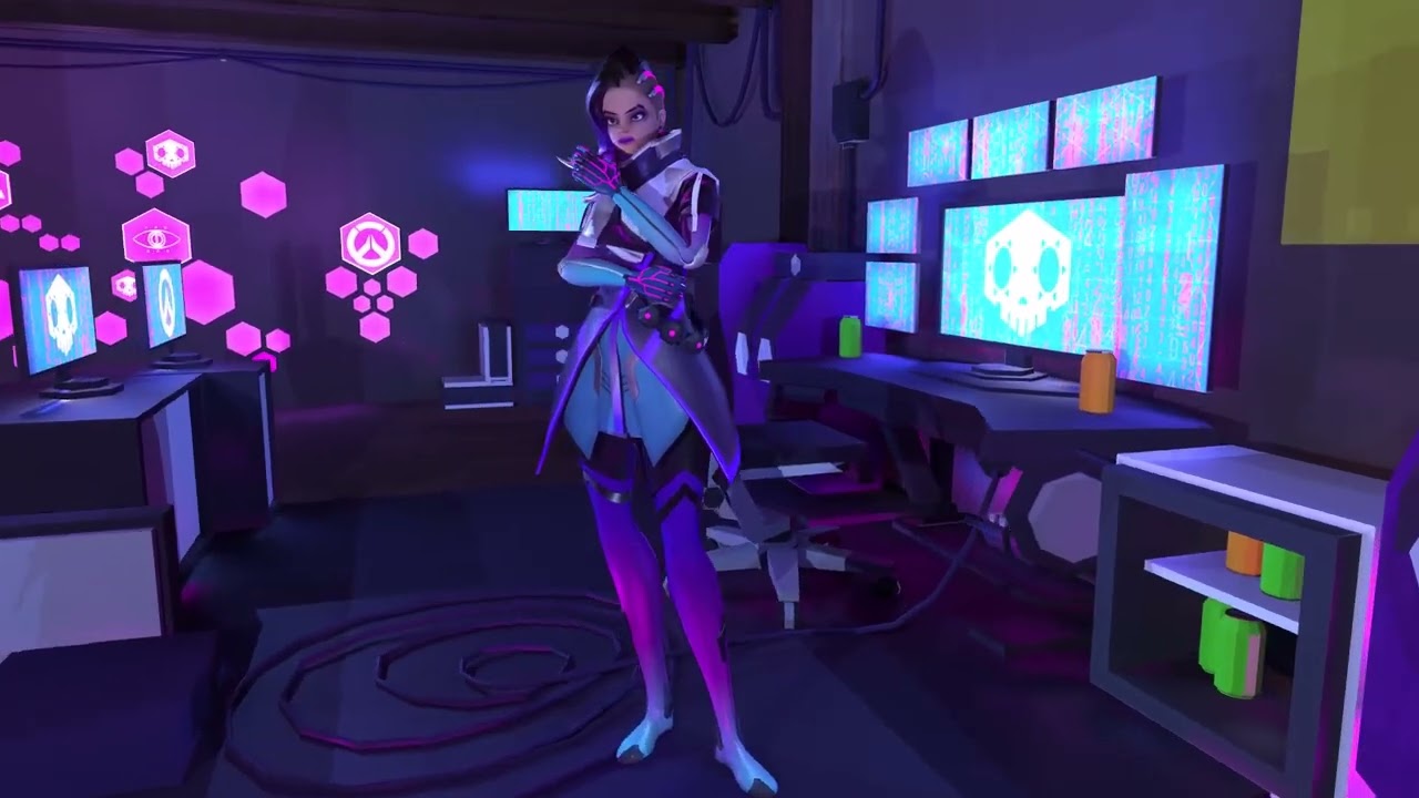 Sombra Overwatch (Fan-Art)