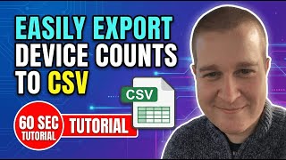 Export Device Counts to CSV in NinjaOne
