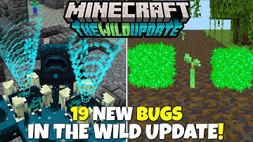 19 New Bugs In 1.19 That NEED To Be Fixed! Minecraft Bedrock Edition Wild Update