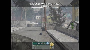 MW2 -  Funny Game Winning kill! (OLD!)