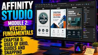 Affinity Studio Module 2: Vector Fundamentals | Chapter 5: Uses of Grid, Guides and Snapping